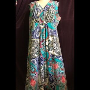 Chico’s multi color dress 4